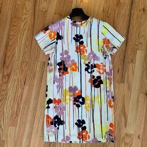 Floral printed linen dress from COS